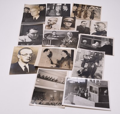 Lot 57 - Press Photographs - German War Crimes, Trials and High Ranking Nazis
