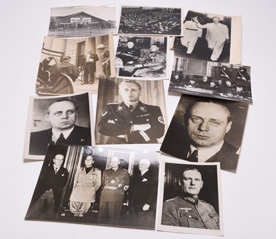 Lot 57 - Press Photographs - German War Crimes, Trials and High Ranking Nazis