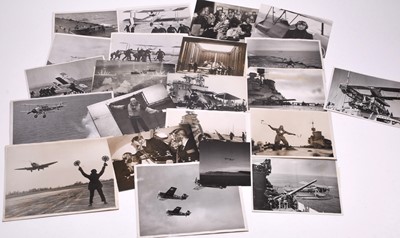 Lot 63 - Press Photography - Royal Navy Fleet Air Arm, WW2