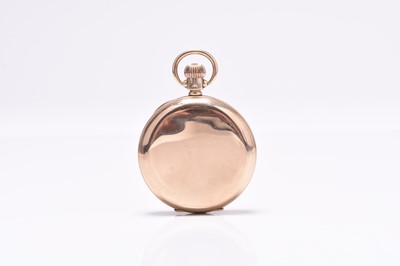 Lot 433 - A 9ct gold Hunter pocket watch, H. Samuel, Manchester