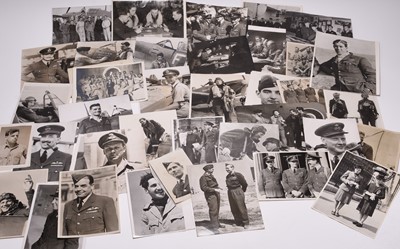 Lot 65 - PRESS PHOTOGRAPHY - WW2 Air Force Heroes