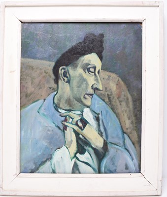 Lot 90 - Horas Kennedy (20th Century) Portrait of Dame Edith Sitwell (1887-1964)