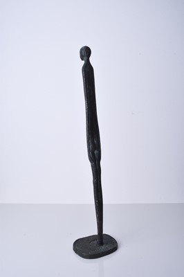 Lot 5 - Follower of Alberto Giacometti (1901-1966) Male Standing Figure