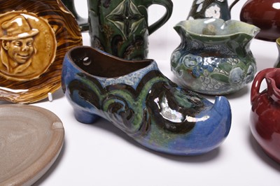 Lot 59 - A collection of British art pottery, late 19th and early 20th century