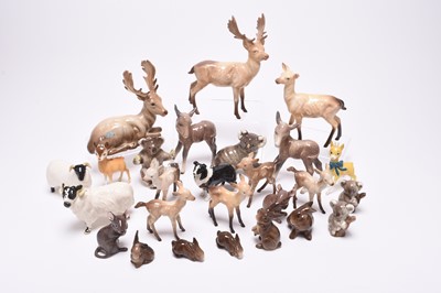 Lot 133 - A collection of Beswick animals