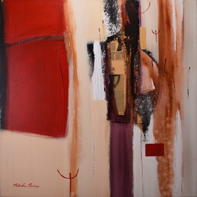 Lot 144 - Natasha Barnes (South African b.1969) Abstract Composition