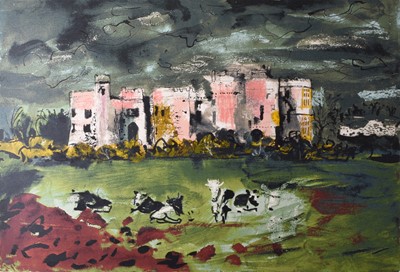 Lot 98 - John Piper (1903-1992) Carew Castle