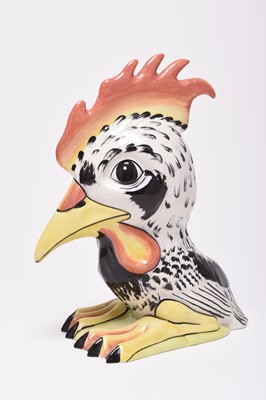 Lot 149 - Lorna Bailey grotesque model of a Cockerel