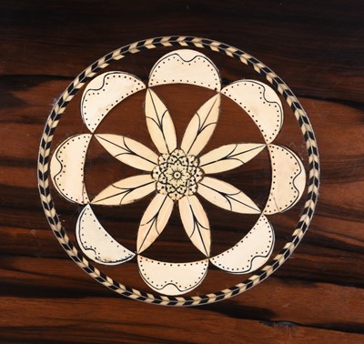 Lot 264 - A large Anglo-Indian coromandel work box, Sri Lanka, 19th century