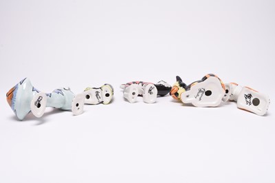 Lot 156 - Five Lorna Bailey cats including Humbug and Tigger