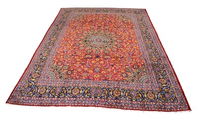 Lot 273 - A Kashan carpet, Persia