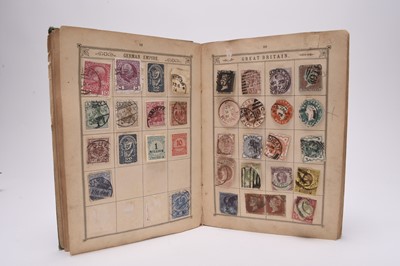 Lot 307 - Collection of stamps and covers in 8 albums and 2 boxes; general world and GB