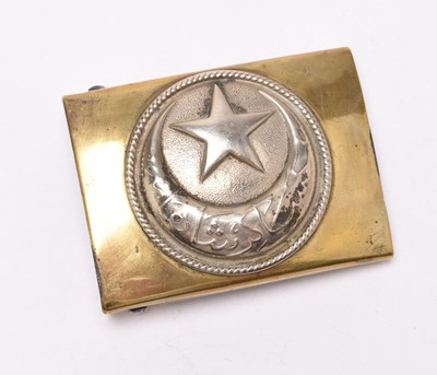 Lot 84 - WW1 Turkish Enlisted Ranks belt buckle