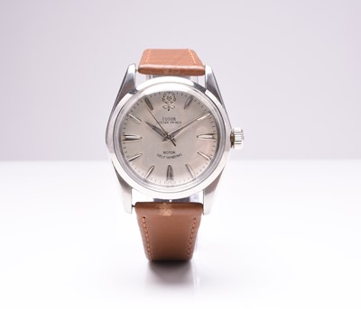 Lot 106 - Tudor: A gentleman's stainless steel Oyster Prince wristwatch