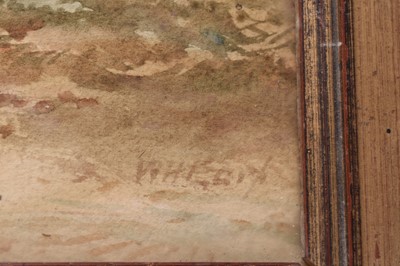 Lot 428 - William Henry Earp (1831/3 - 1914) Sheep Grazing near an Upland Stream and a further landscape
