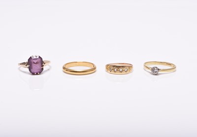 Lot 183 - Four rings
