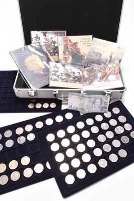 Lot 264 - A large collection of UK Royal Mint - silver proof £5, £2, and 50p pieces
