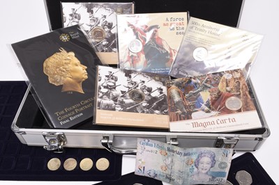 Lot 264 - A large collection of UK Royal Mint - silver proof £5, £2, and 50p pieces