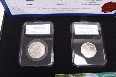 Lot 264 - A large collection of UK Royal Mint - silver proof £5, £2, and 50p pieces