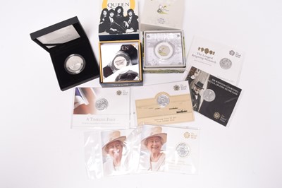 Lot 264 - A large collection of UK Royal Mint - silver proof £5, £2, and 50p pieces