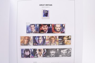 Lot 297 - Great Britain stamps in as new Davo pre-printed albums (Vols 2 to 7; 1971-2019)
