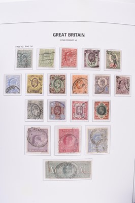 Lot 317 - Great Britain 1840-1970 collection housed in Davo pre-printed album;almost complete per the Davo listing