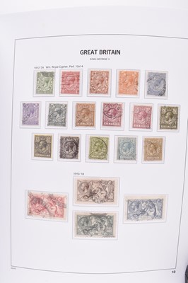 Lot 317 - Great Britain 1840-1970 collection housed in Davo pre-printed album;almost complete per the Davo listing