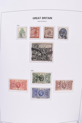 Lot 317 - Great Britain 1840-1970 collection housed in Davo pre-printed album;almost complete per the Davo listing