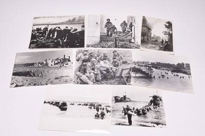 Lot 71 - PRESS PHOTOGRAPHY - D-Day and Normandy