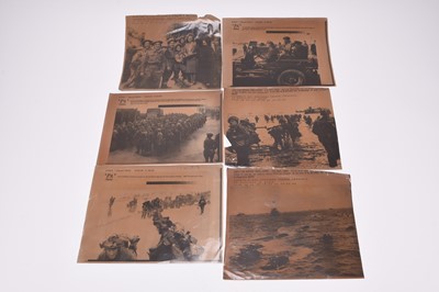 Lot 71 - PRESS PHOTOGRAPHY - D-Day and Normandy