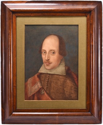 Lot 121 - William John Wainwright (1855-1931) Portrait of William Shakespeare