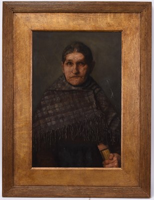 Lot 292 - William John Wainwright (1855-1931) A Fisherman's Wife