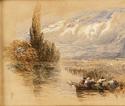 Lot 337 - Myles Birket Foster (1825-1899) The Lay of the Labourer