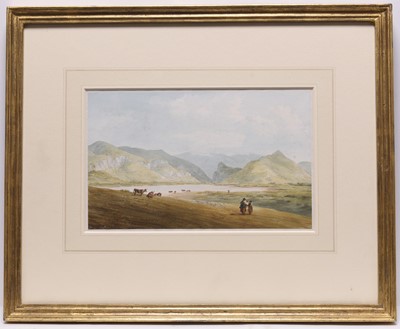 Lot 109 - John Warwick Smith (1749-1831) Craig Y Deryn seen across the River Dysynni