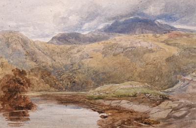 Lot 112 - David Cox (1783-1859) Cader Idris