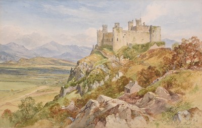 Lot 116 - John Adam Plimmer Houston (1812-1884) Harlech Castle