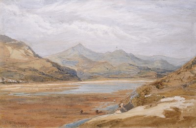 Lot 118 - James Holland (1799-1870) Traeth Mawr, Merioneth, North Wales