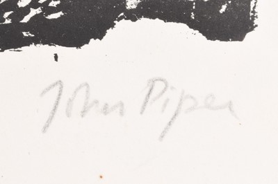 Lot 739 - John Piper (1903-1992) Llangloffan Baptist Church