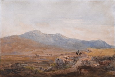 Lot 107 - David Cox (1783-1859) Cader Idris