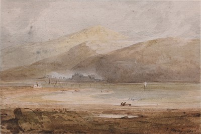 Lot 117 - John Varley (1778-1842) A View of Barmouth, North Wales