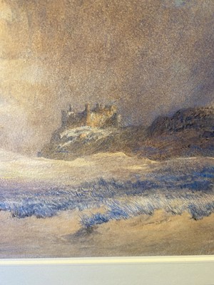 Lot 108 - Alfred William Hunt (1830-1896) Harlech Castle from the Dunes