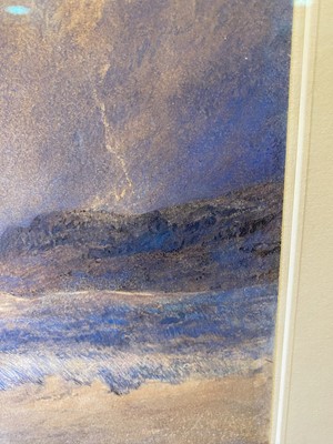 Lot 108 - Alfred William Hunt (1830-1896) Harlech Castle from the Dunes