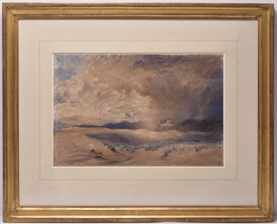 Lot 108 - Alfred William Hunt (1830-1896) Harlech Castle from the Dunes