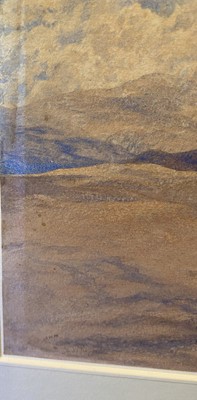 Lot 108 - Alfred William Hunt (1830-1896) Harlech Castle from the Dunes