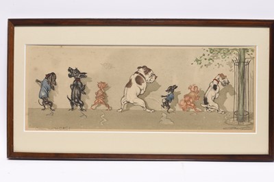 Lot 384 - Boris O'Klein (1893-1985) Two Prints from the Dirty Dogs of Paris