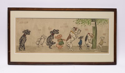 Lot 384 - Boris O'Klein (1893-1985) Two Prints from the Dirty Dogs of Paris