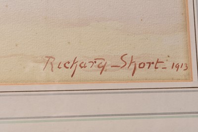 Lot 268 - Richard Short (1841-1916) Coastal Scene and a further Maritime Watercolour