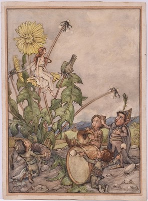 Lot 150 - Margaret Rice Oxley (1887-1965) The Dandelion Fairy