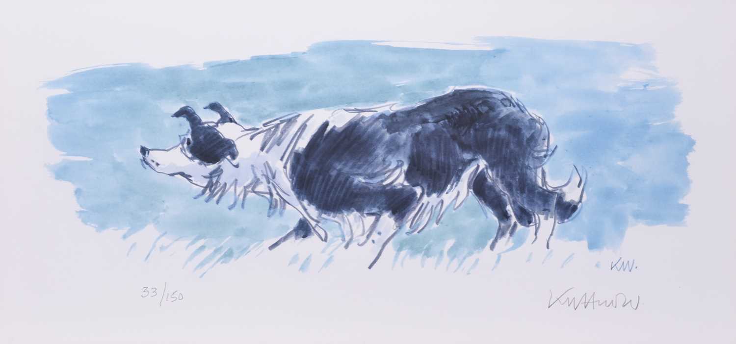 Lot 383 - Sir Kyffin Williams (1918-2006) Sheepdog