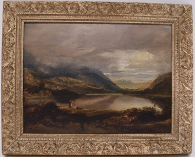 Lot 418 - Anthony Vandyke Copley Fielding (1787-1855) Ben Vrackie from Loch Lomond